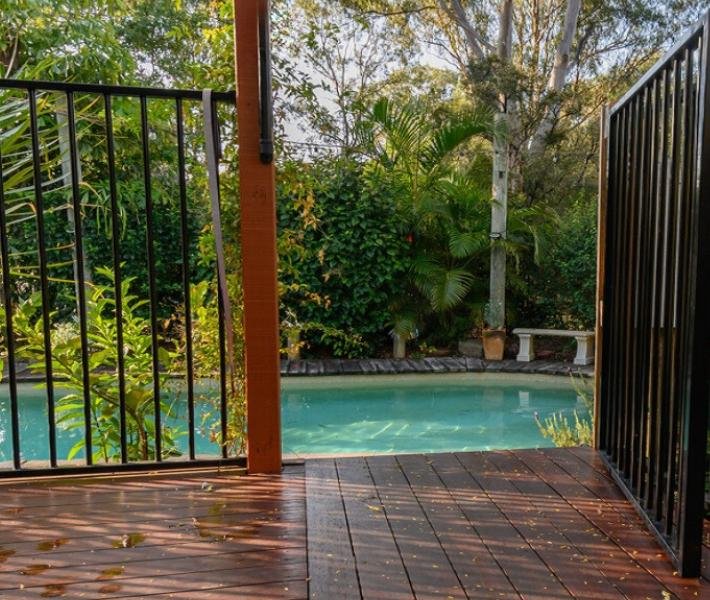 Poolside fencing solutions in Perth